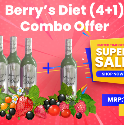 Berrys Diet Combo Pack (4+1Nos)